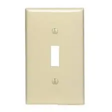 TAPA 2X4 SWICH SENCILLO1G IVORY
